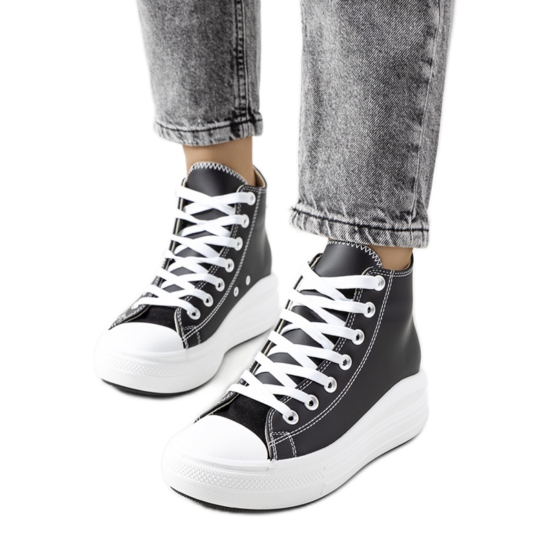 PA1 Black Copples -nilkkalenkkarit musta