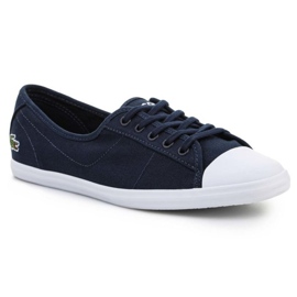 Lacoste Ziane Bl 2 Spw Nvy Canvas W 7-32SPW0141003 tummansininen
