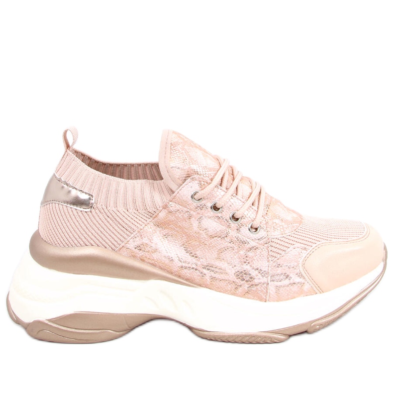Judit Champagne Trainers vaaleanpunainen
