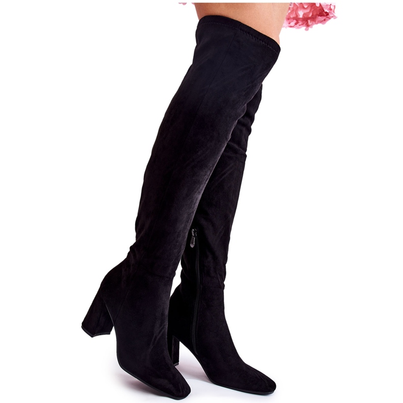 FJ1 Klassiset mokkanahkaiset Kastia-saappaat musta