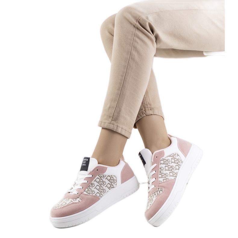 Vaaleanpunaiset Anaheim lenkkarit vaaleanpunainen