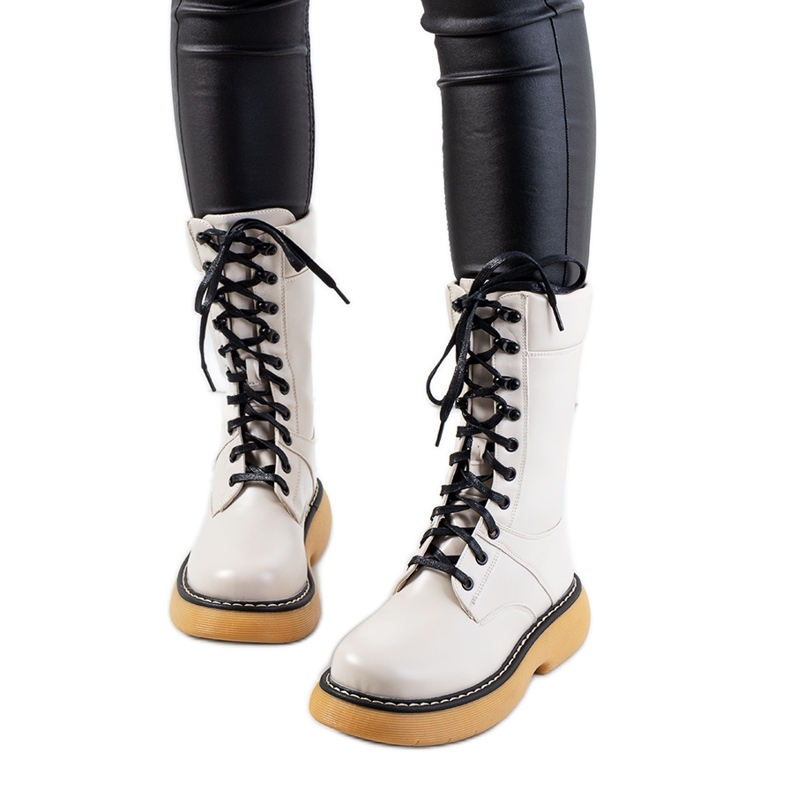 Redelin beige-saappaat