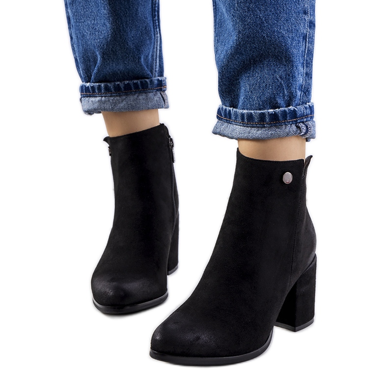 Mustat Goldcrest saappaat