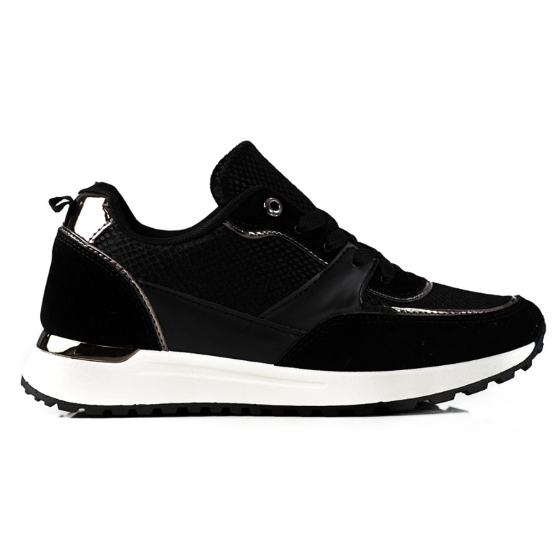 Mustat Shelovet naisten lenkkarit käärmekuviolla