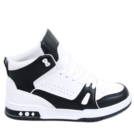 PA1 Liam Black nilkkalenkkarit valkoinen musta