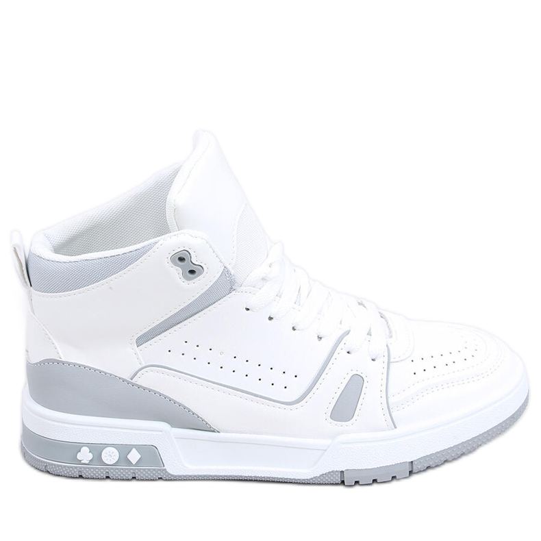 PA1 Liam Greyn nilkkalenkkarit valkoinen harmaa