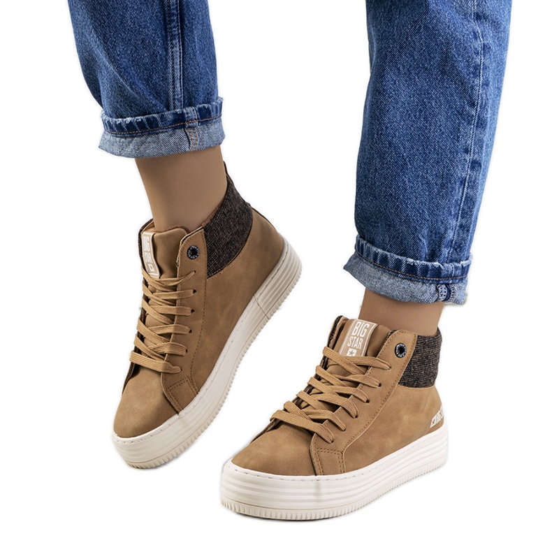 Ruskeat eristetyt tennarit Big Star II274145