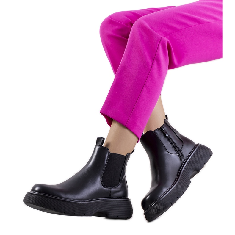 PA1 Mustat Cromer saappaat