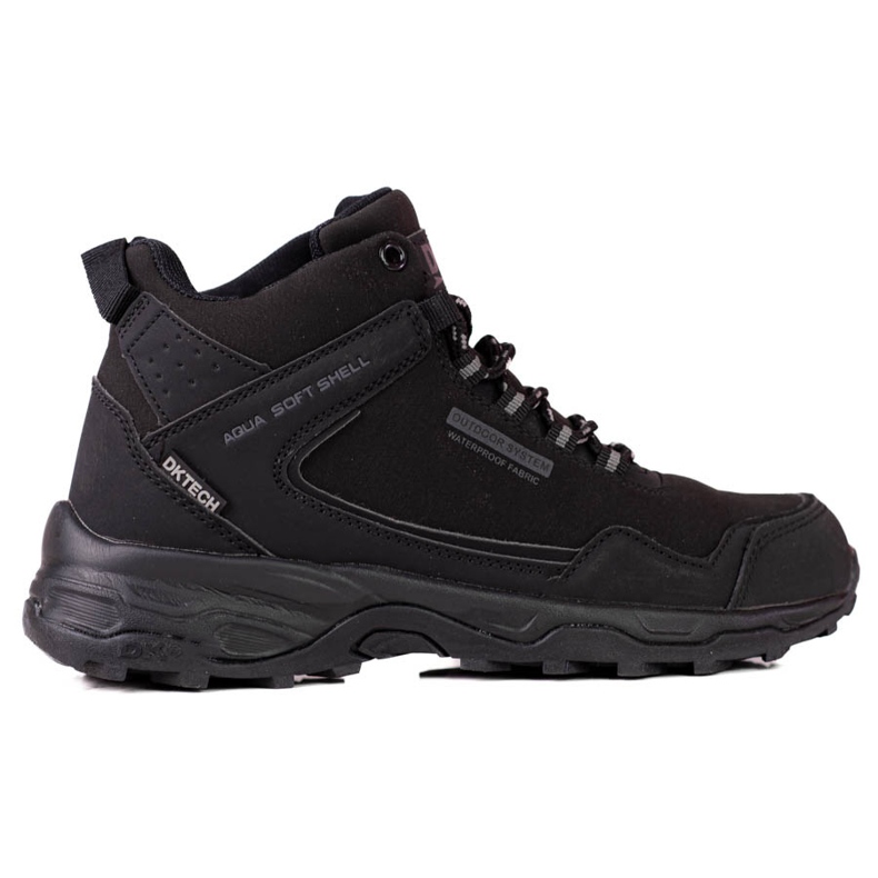 DK mustat naisten korkeat vaelluskengät