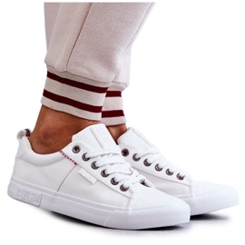 Naisten matalat lenkkarit Big Star KK274003 Valkoinen