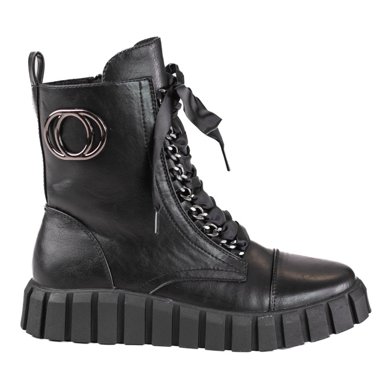 W. Potocki Potocki-nauhalla sidottu naisten työntekijät musta