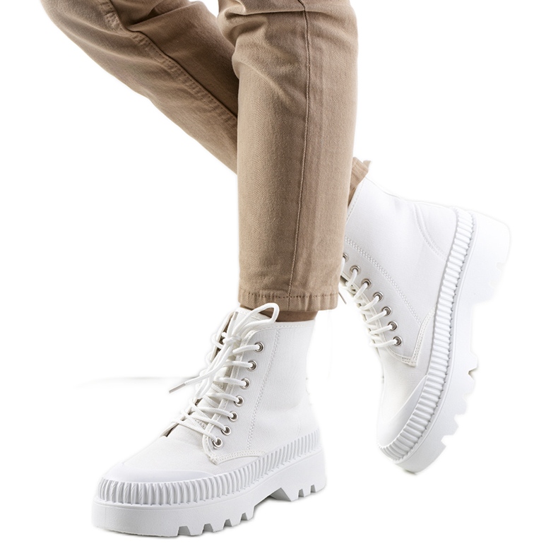 Valkoiset Roxo lenkkarit valkoinen