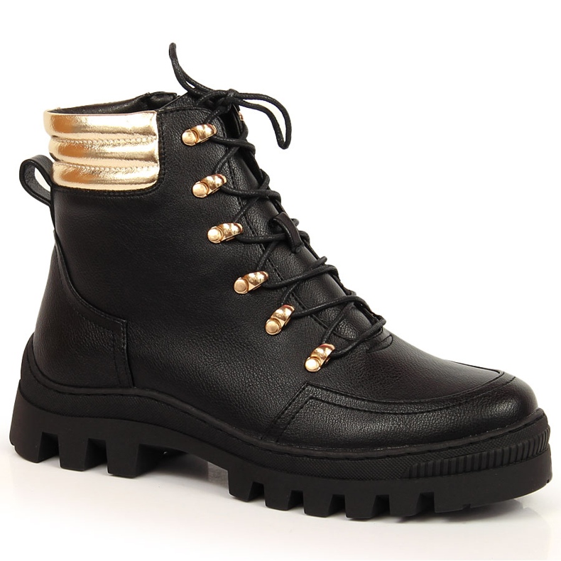 Naisten vaelluskengät mustat tasolaukut Potocki