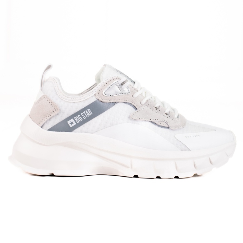 Naisten Big Star -lenkkarit KK274057 valkoinen