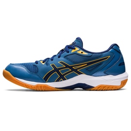 Asics Gel-Rocket 10 M 1071A054 407 lentopallokengät sininen bluesia ja laivastonsinisiä