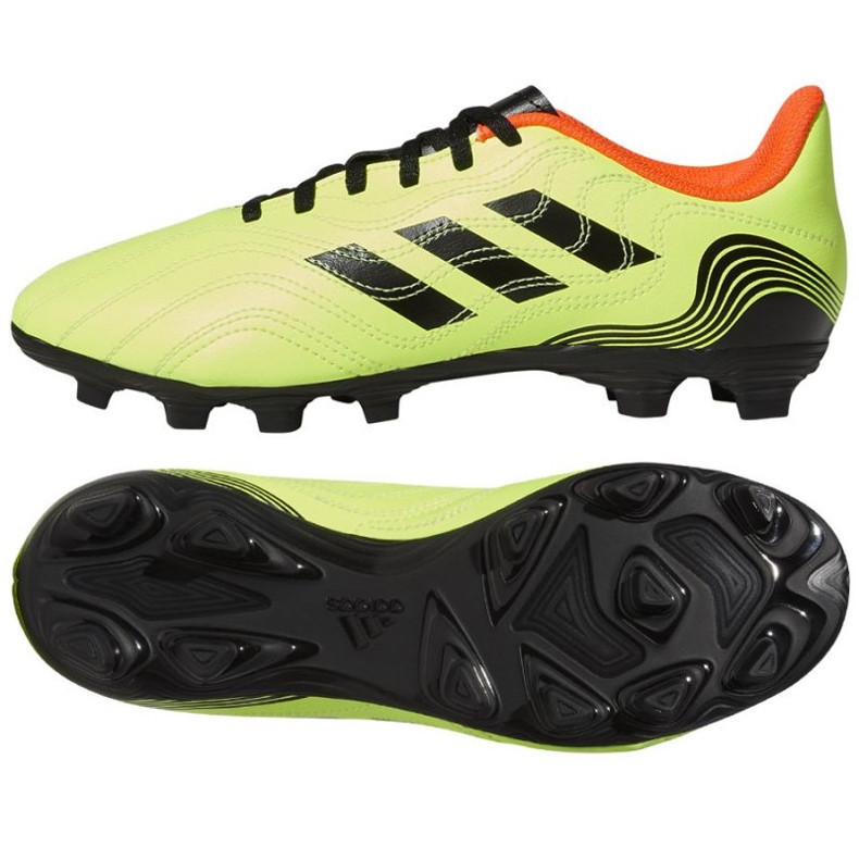 Adidas Copa Sense.4 FxG M GW3581 kengät keltainen keltaiset
