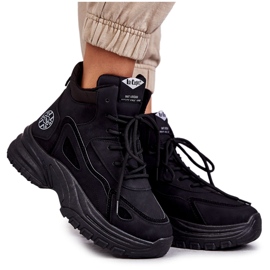 Saappaat Lee Cooper LCJ-22-44-1353L Black alustalla musta