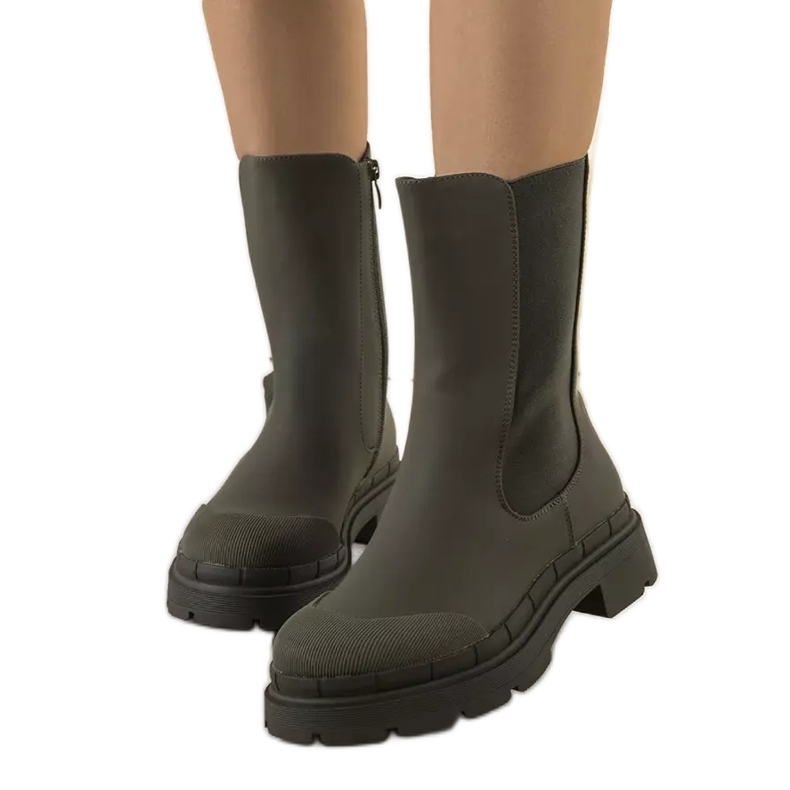 BM Vihreät mattaiset Anteden saappaat