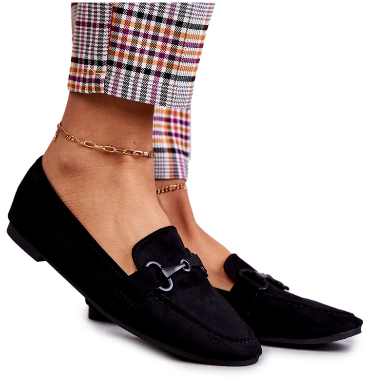 FB2 Mokkahousut mustalla Santi-koristeella