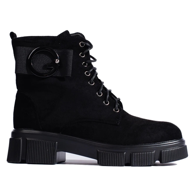 Mustat naisten laukut ekologisesta mokkasta