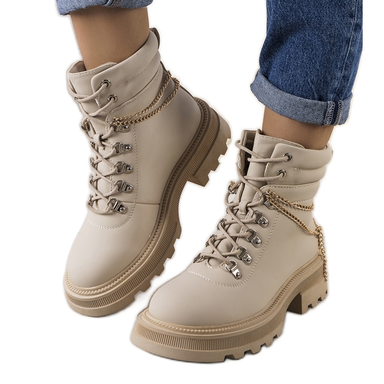 Zezig beigenväriset naisten vaelluskengät