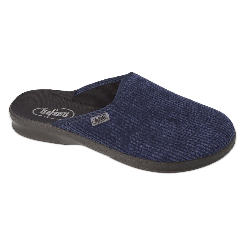 Befadon miesten tossut PU 548M029 Navy Blue Cordalok sininen