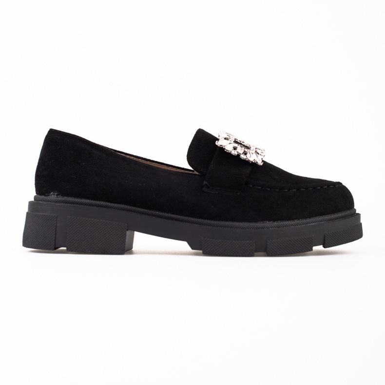 Mokkahousut Shelovet-alustalla musta