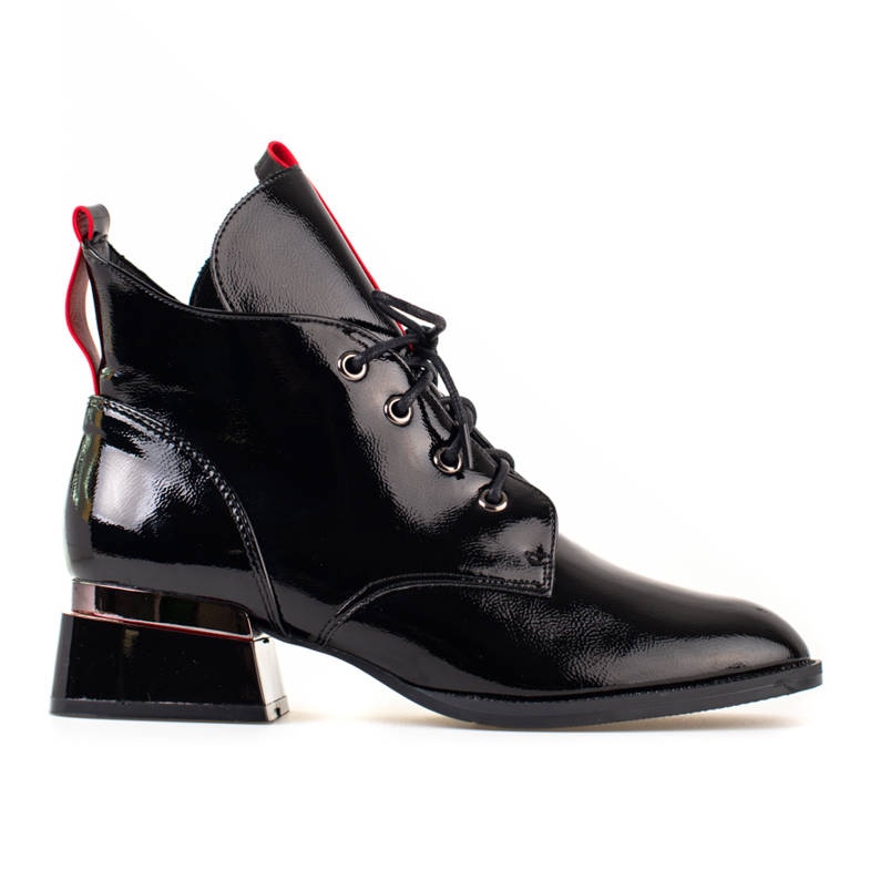 Tyylikkäät mustat naisten Shelovet-saappaat