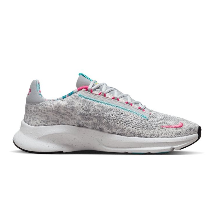 Nike SuperRep Go 3 Flyknit Next Nature W DH3393-001 -kenkä harmaa