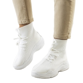 Dowdenin valkoiset sukat valkoinen