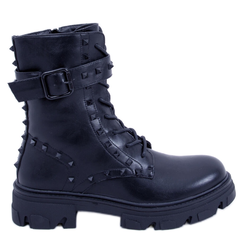 Frankee Black -nauhasaappaat musta