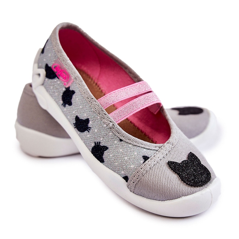 BEFADO S.A. Ballerina Befado Kittenin tossut 116X302 harmaa