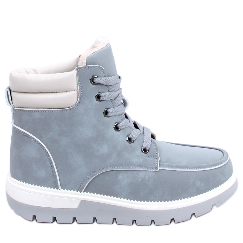 BM Germano L. GREY eristetyt saappaat harmaa