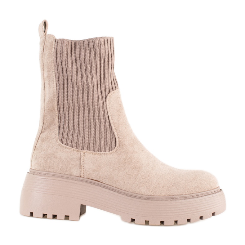 Naisten työntekijät joustavalla varrella Shelovet beige