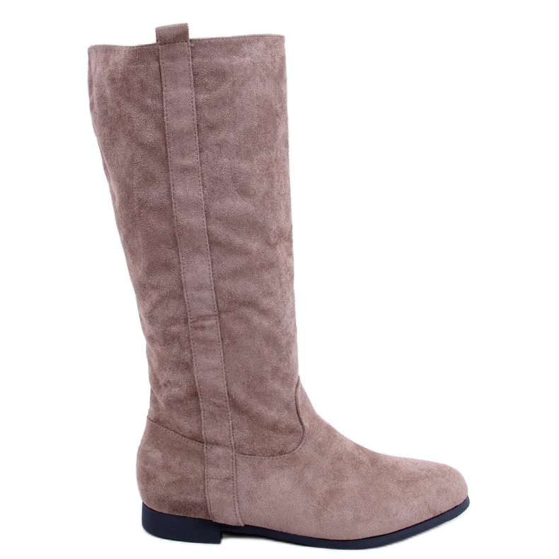 PA1 Litteät Khaki litteät saappaat beige