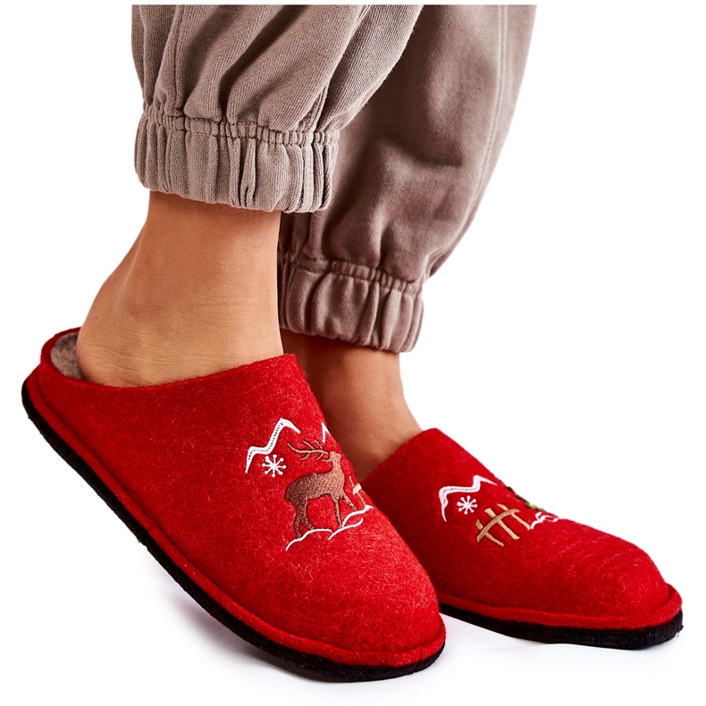 Kotimaiset tossut Big Star KK276017 Puna-beige