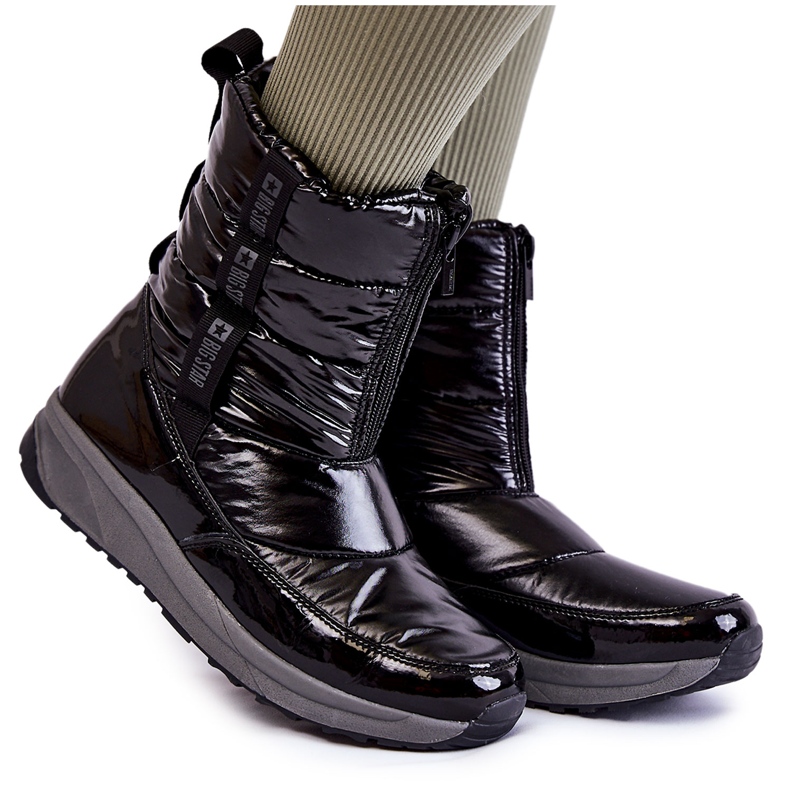 Naisten lumikengät Big Star KK274392 Musta