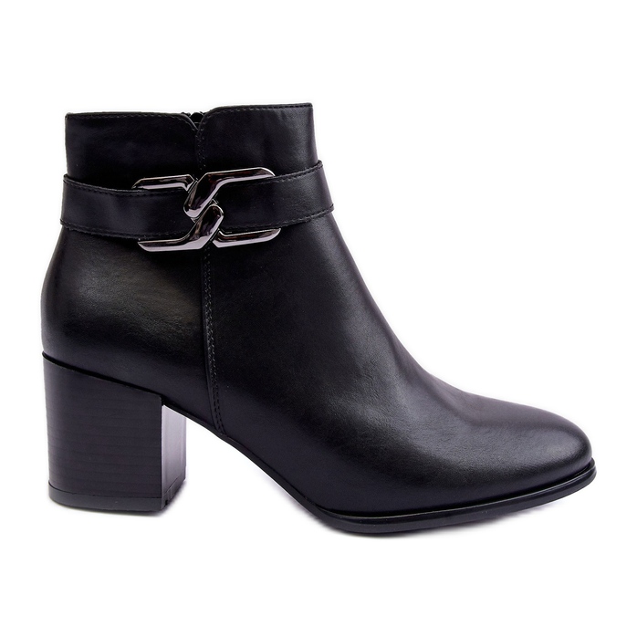 Sergio Leone Naisten lämpimät saappaat mustalla Astrid-koristeella