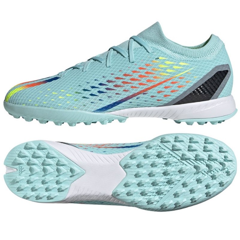 Adidas X Speedportal.3 Tf M GW8485 jalkapallokengät sininen sininen