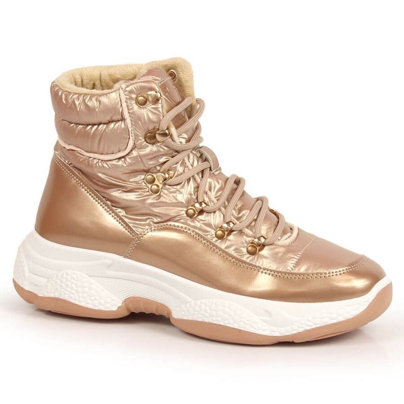 Korkeaeristeiset urheilukengät Vinceza W JAN163B kultainen