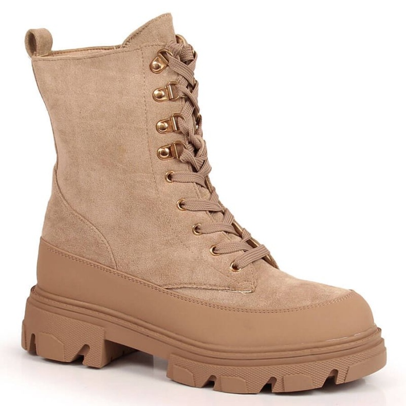 Potocki W WOL112B eristetyt vaelluskengät beige