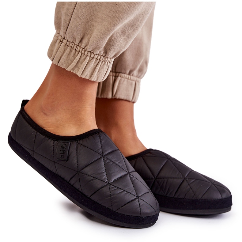 Naisten tossut Big Star KK274606 musta