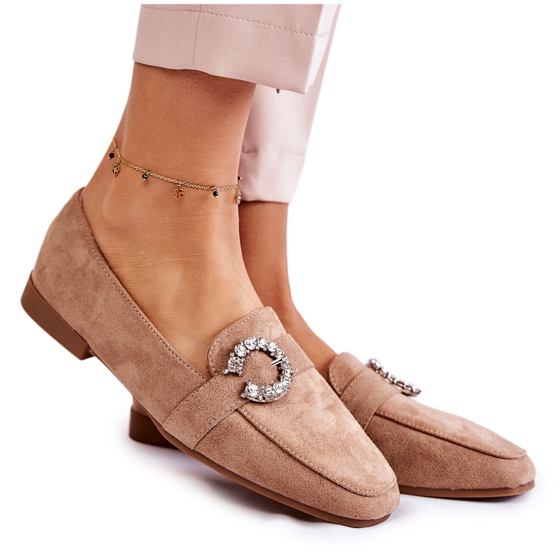 PS1 Klassiset tummanbeiget mokkanahkaiset loaferit Hallalta