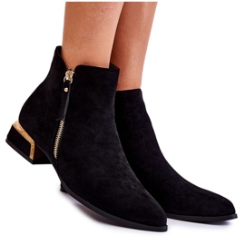 PS1 Naisten mokkanahkaiset lämpimät saappaat, musta Laufey PS1 Naisten mokkanahkaiset lämpimät saappaat, musta Laufey