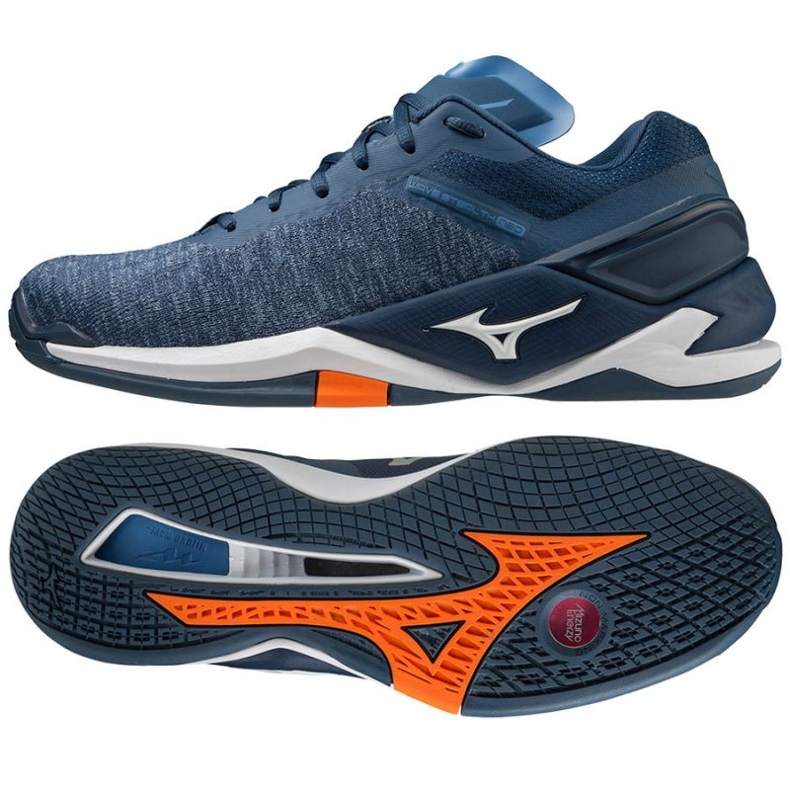 Mizuno Wave Stealth Neo M X1GA200021 kengät sininen sininen