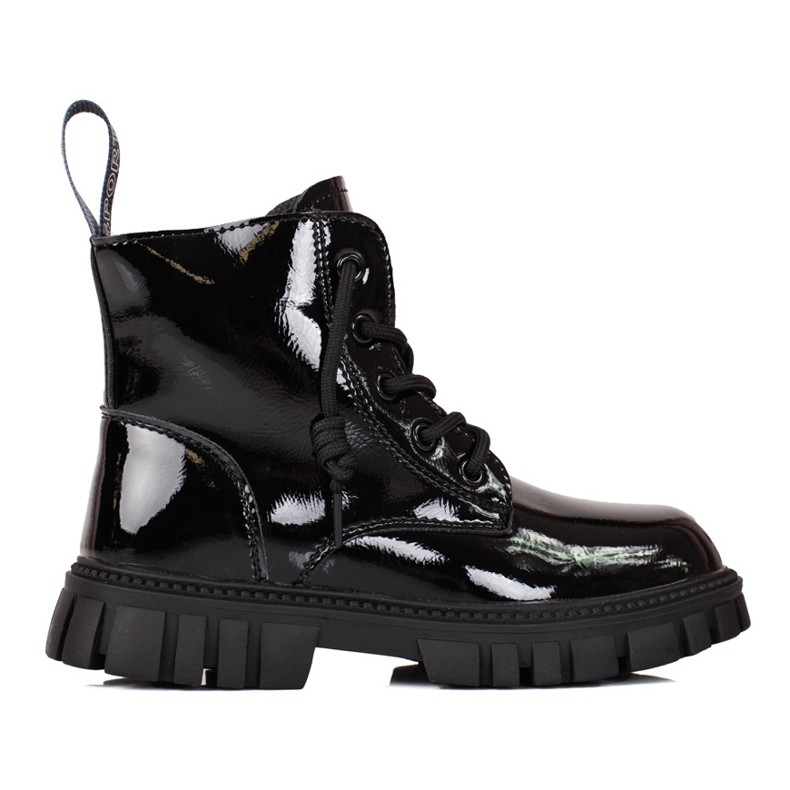 Tyttöjen saappaat, eristetty Shelovet musta