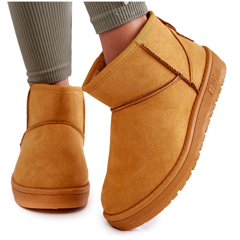 Naisten eristetyt lumisaappaat Big Star KK274289 Oranssi