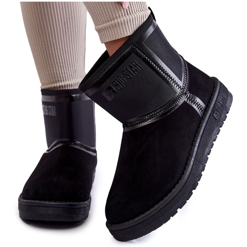 Naisten lumisaappaat Big Star KK274614 musta