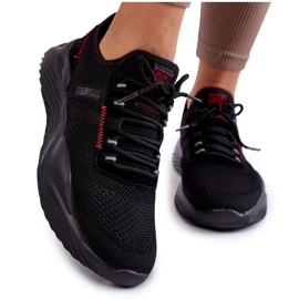 Naisten lenkkarit Memory Foam System Big Star KK274345 musta