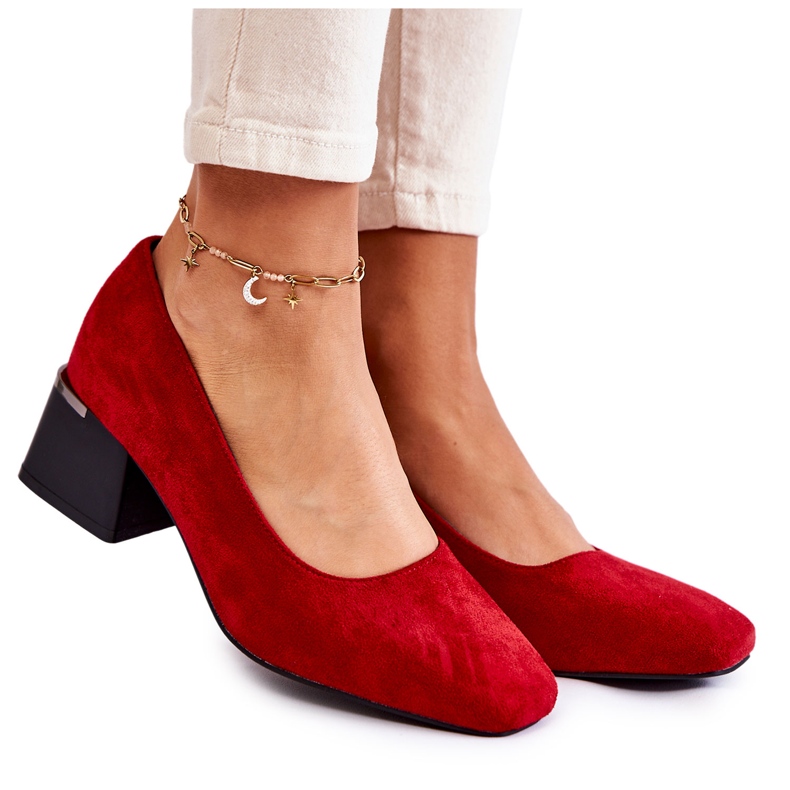 Suede Pumps La.Fi 230034R-SU Punainen